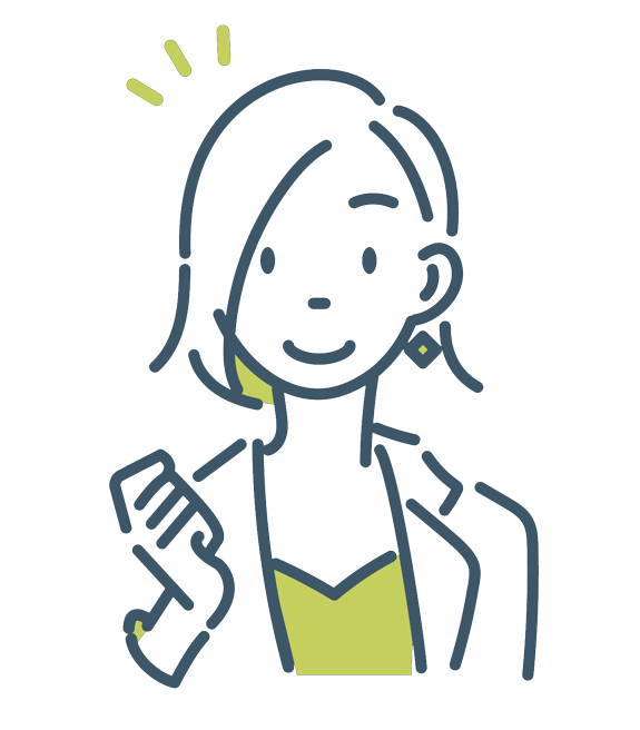 Illustration einer Frau